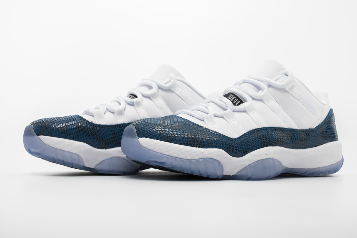 Air Jordan 11 Retro Low Snake Navy (2019) CD6846-102