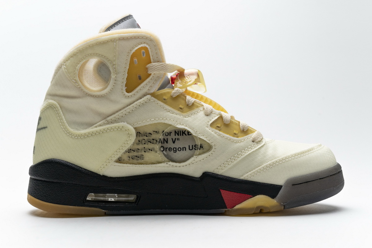 Air Jordan 5 Retro OFF-WHITE Sail DH8565-100