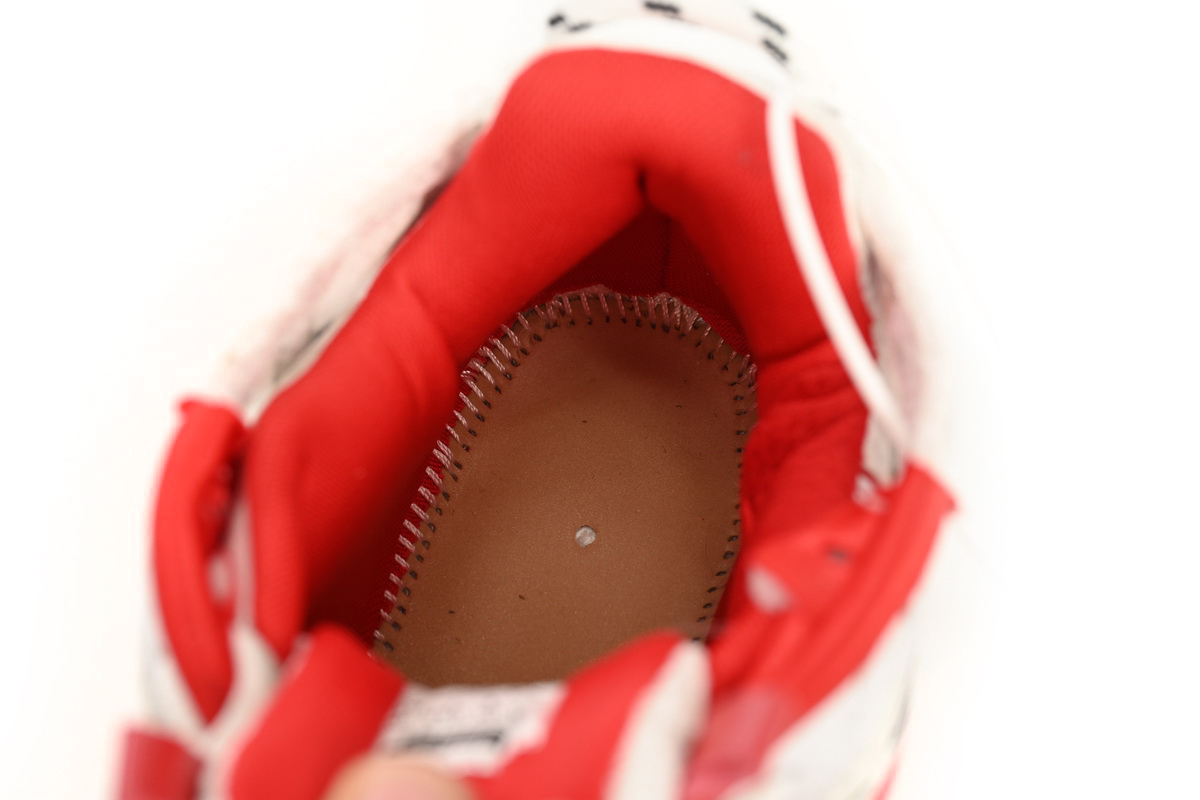 Balenciaga Runner White Red 677402 W3RB2 9060