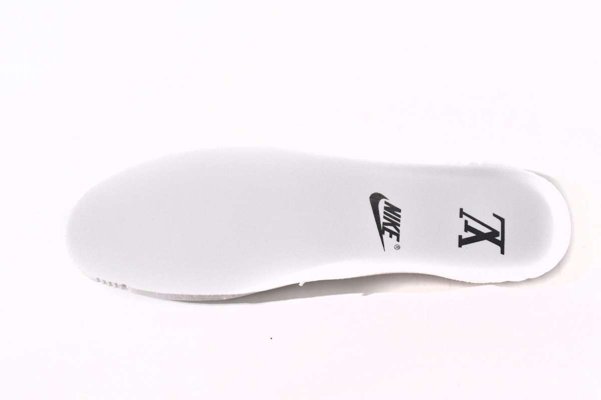 LOUIS VUITTON x Nike Air Force 1 White Red MS0232