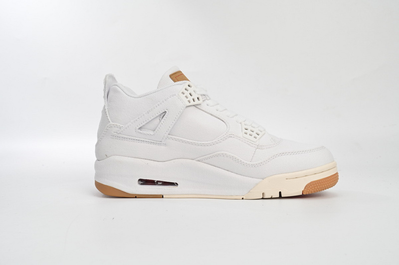 Levis x Air Jordan 4 Levi's White AO2571-100