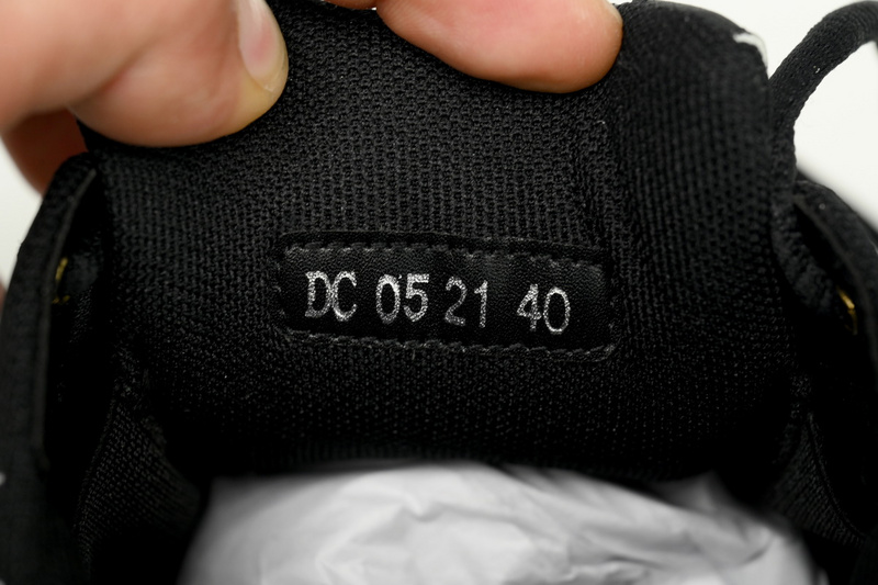 Dior Light Grey 'B30' Sneakers Black 3SN279ZND-H900