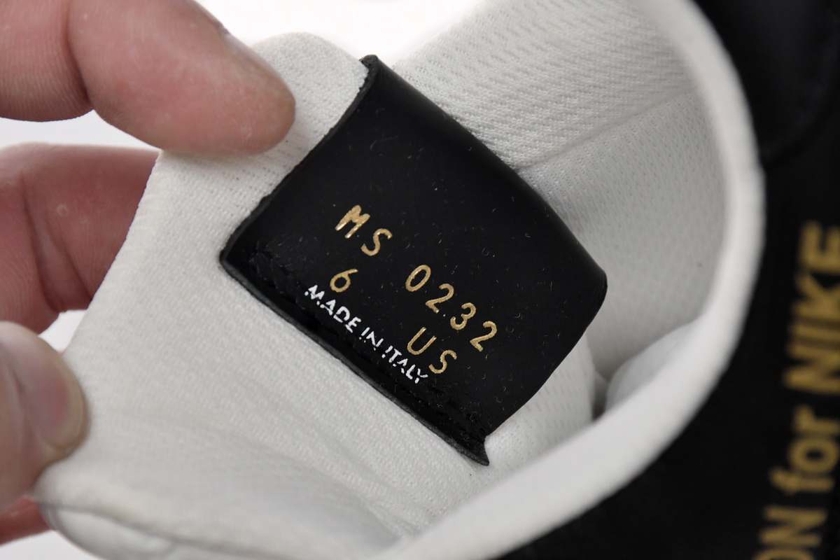 LOUIS VUITTON x Nike Air Force 1 Black White 7108-8