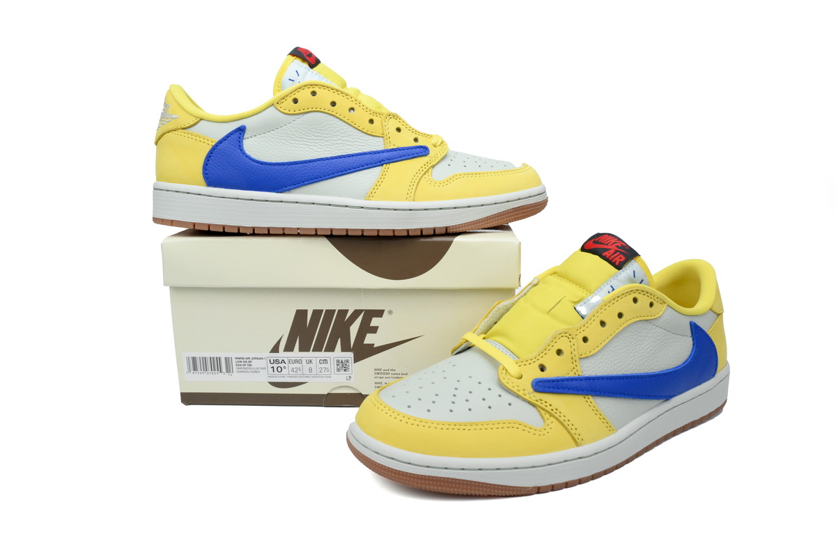 Air Jordan 1 Retro Low OG SP Travis Scott Canary DZ4137-700