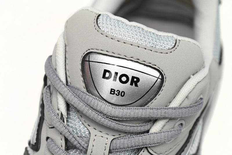 Dior Light Grey 'B30' Sneakers Grey 3SN279ZND-H860