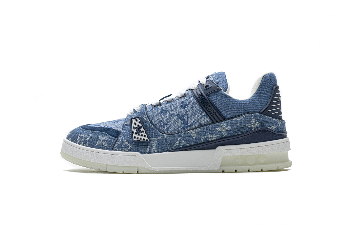 LOUIS VUITTON 20ss Trainer Blue Denim