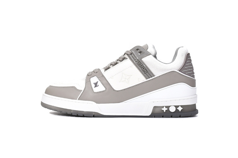 LOUIS VUITTON Trainer Grey White VL1210