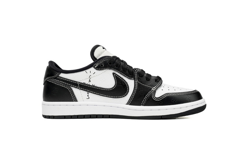 Air Jordan 1 Low cut LV Black And White DL2211-001