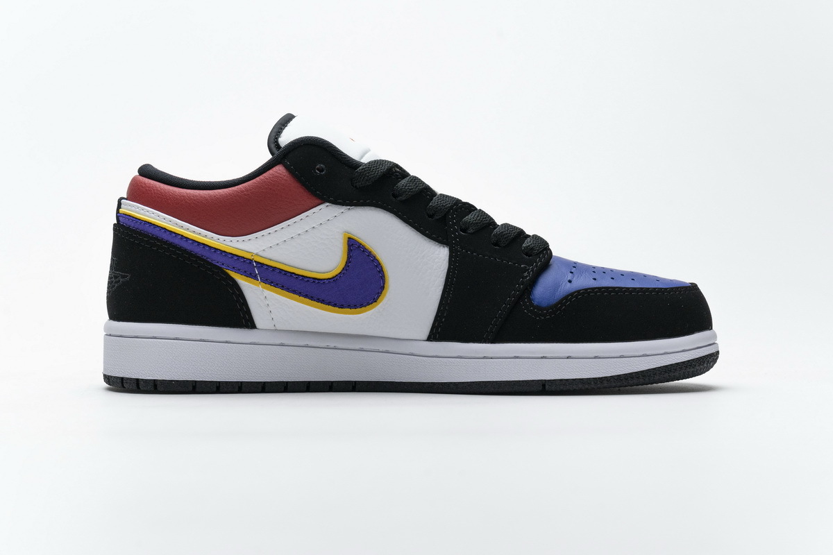 Air Jordan 1 Low Lakers Top 3 CJ9216-051