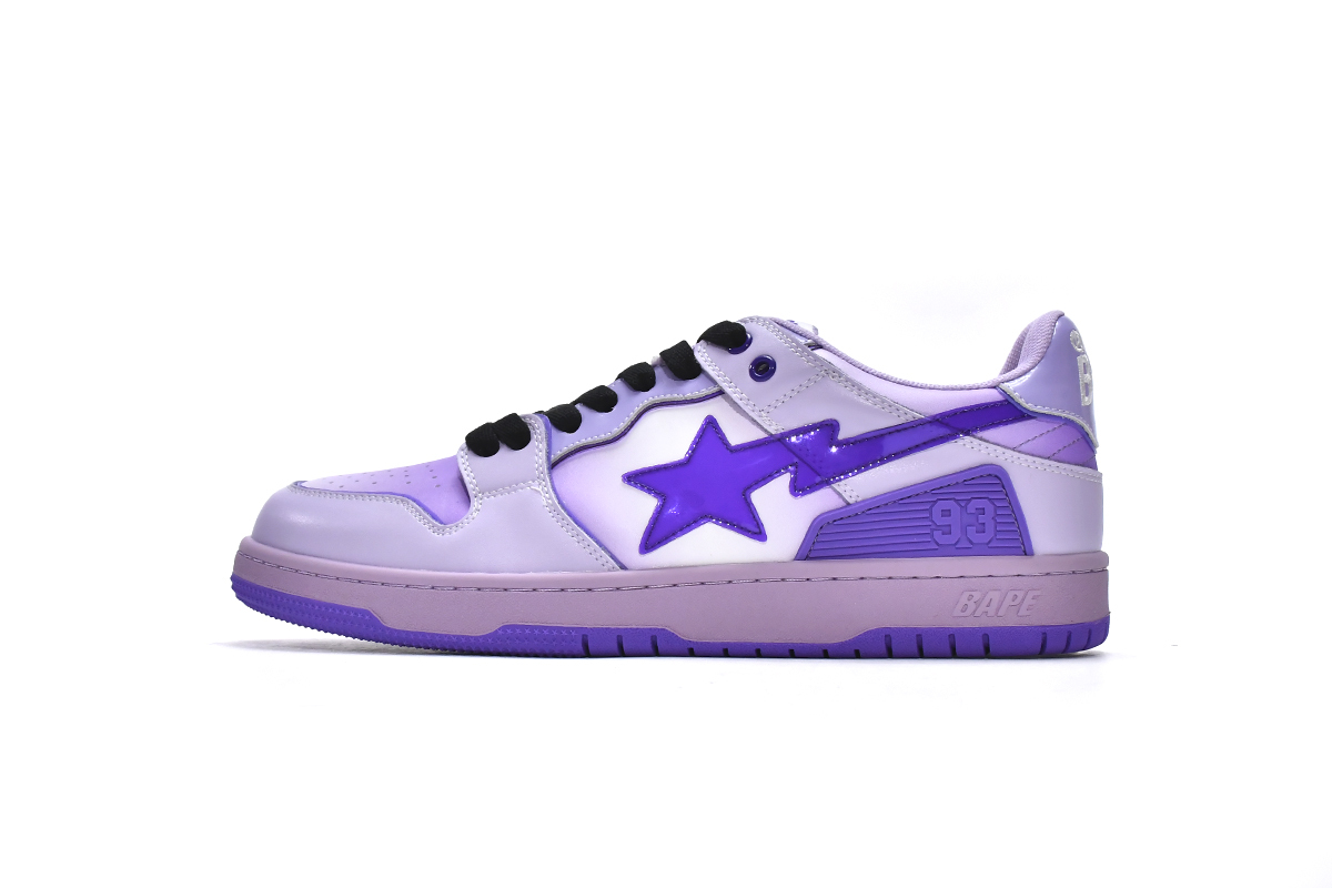 A Bathing Ape Bape Sta Low Gradient Purple 1G70-109-0023