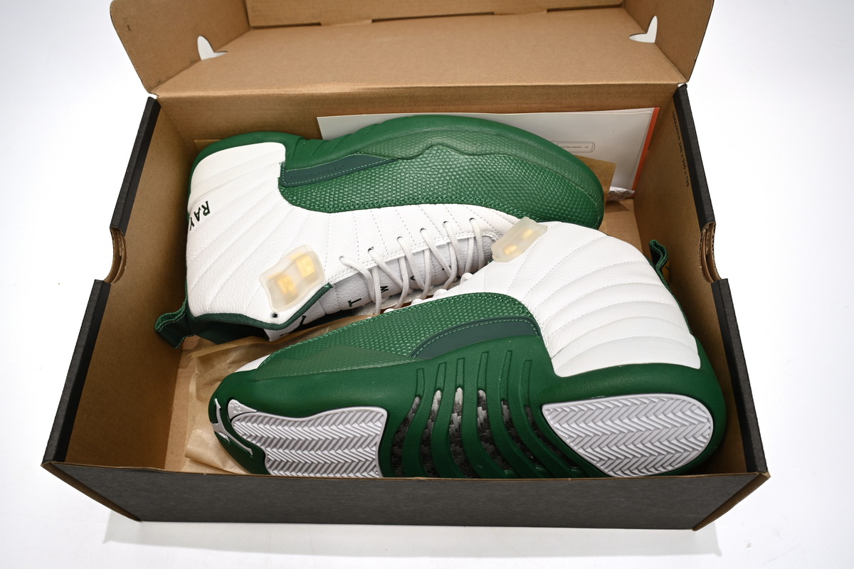 Air Jordan 12 White Green 136001-063