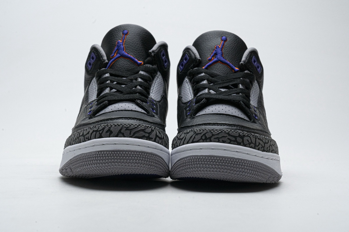 Air Jordan 3 Retro Black Court Purple CT8532-050