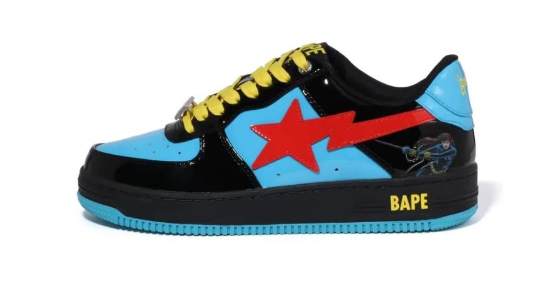 A Bathing Ape BAPE X MARVEL BLACK WIDOW BAPE STA 1I73-191-907