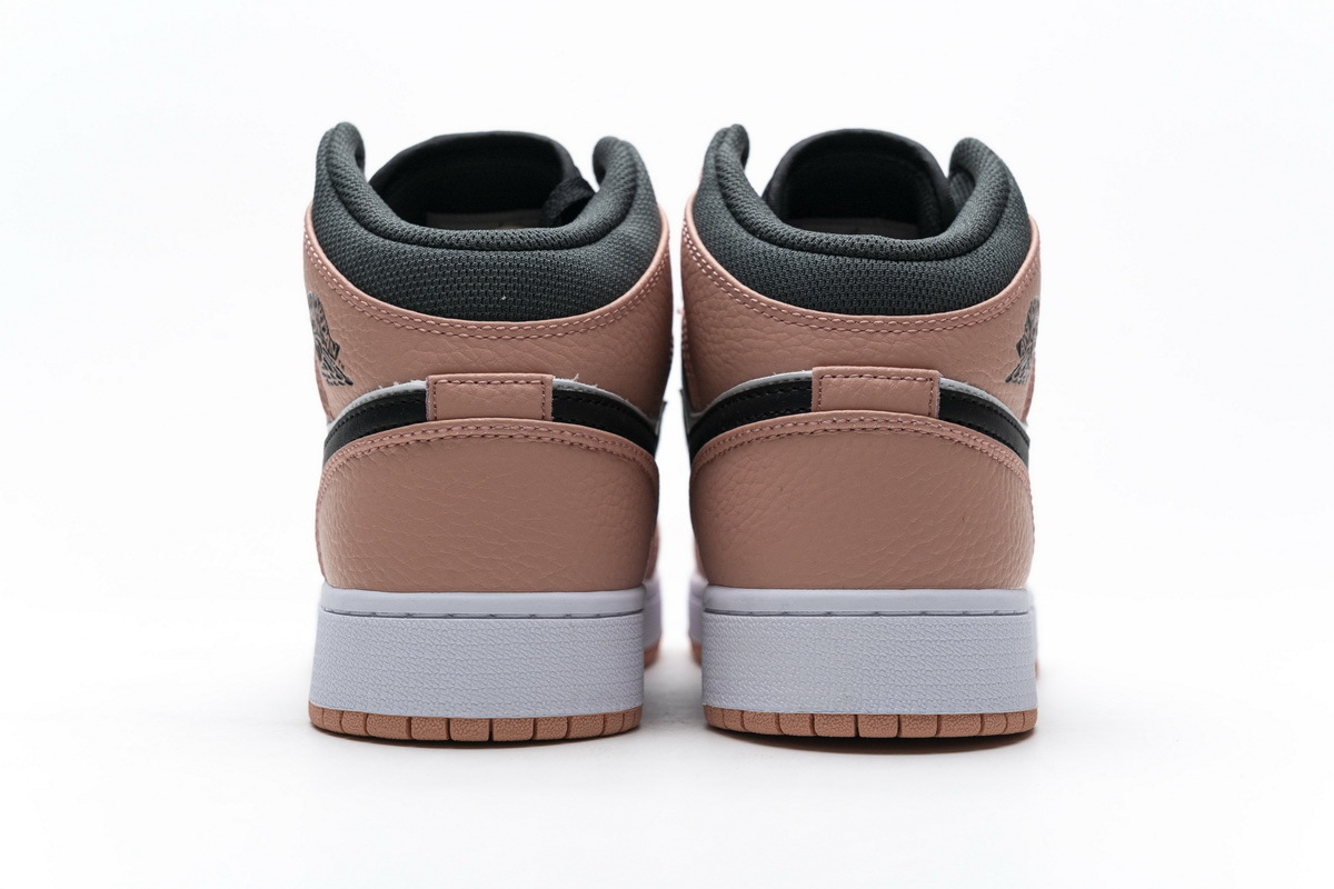 Air Jordan 1 Mid Pink Quartz (GS) 555112-603