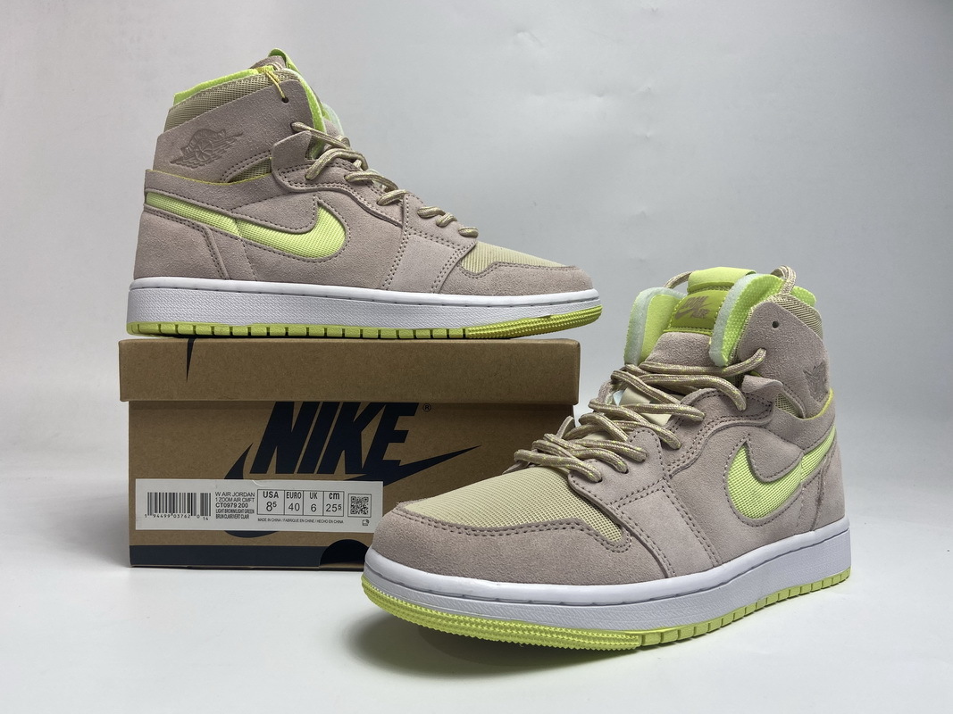 LJR Batch Air Jordan 1 High Zoom CMFT Lemon Twist (W) CT0979-200