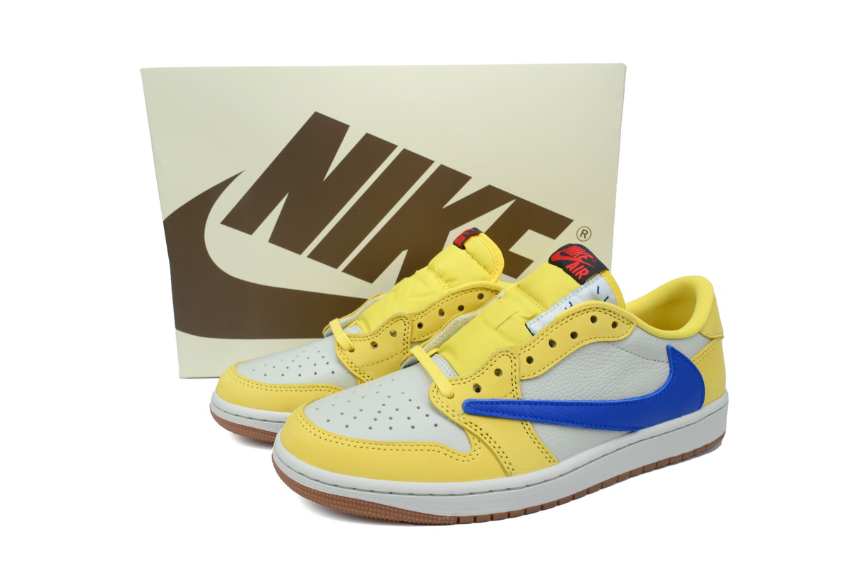 Air Jordan 1 Retro Low OG SP Travis Scott Canary DZ4137-700