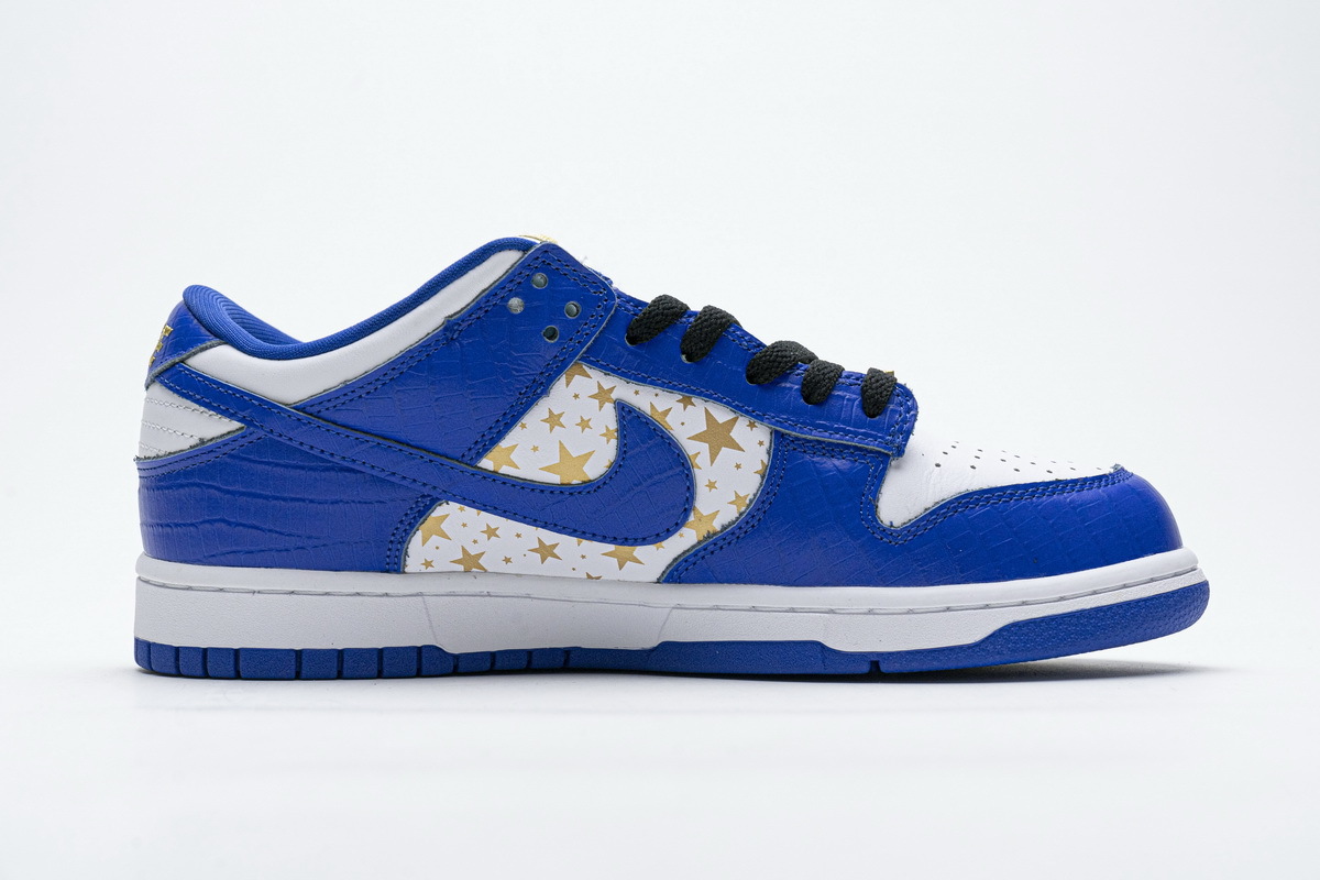 LJR Batch Nike SB Dunk Low Supreme Stars Hyper Royal DH3228-100