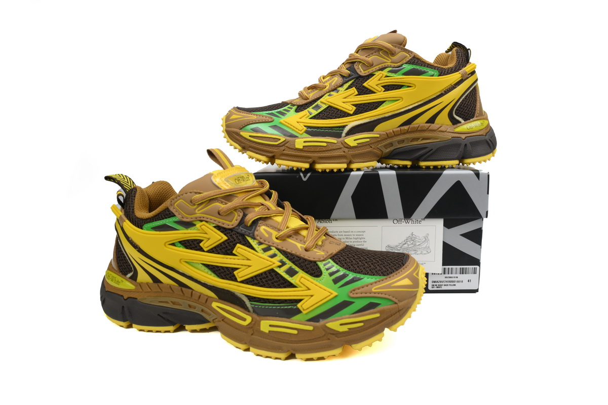 OFF-WHITE Black Yellow MIA295F24 FAB00 10010