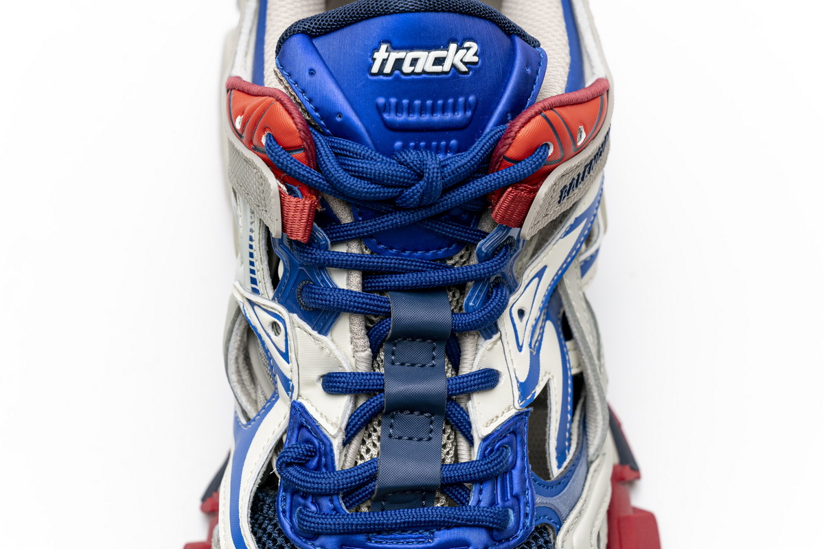 Balenciaga Track 2 Sneaker Beige Blue 570391 W2GN2 8570