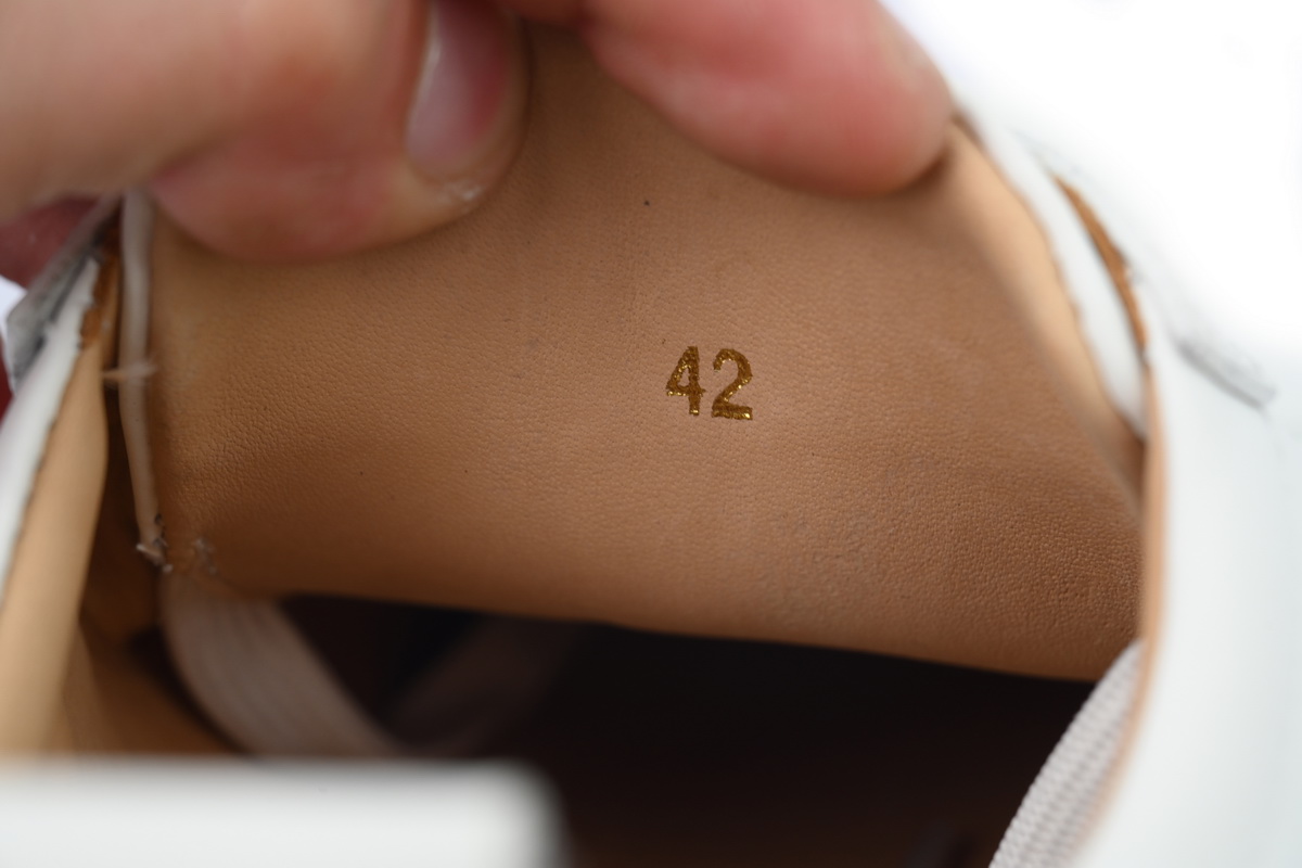 Christian Louboutin Louis Junior Spikes White