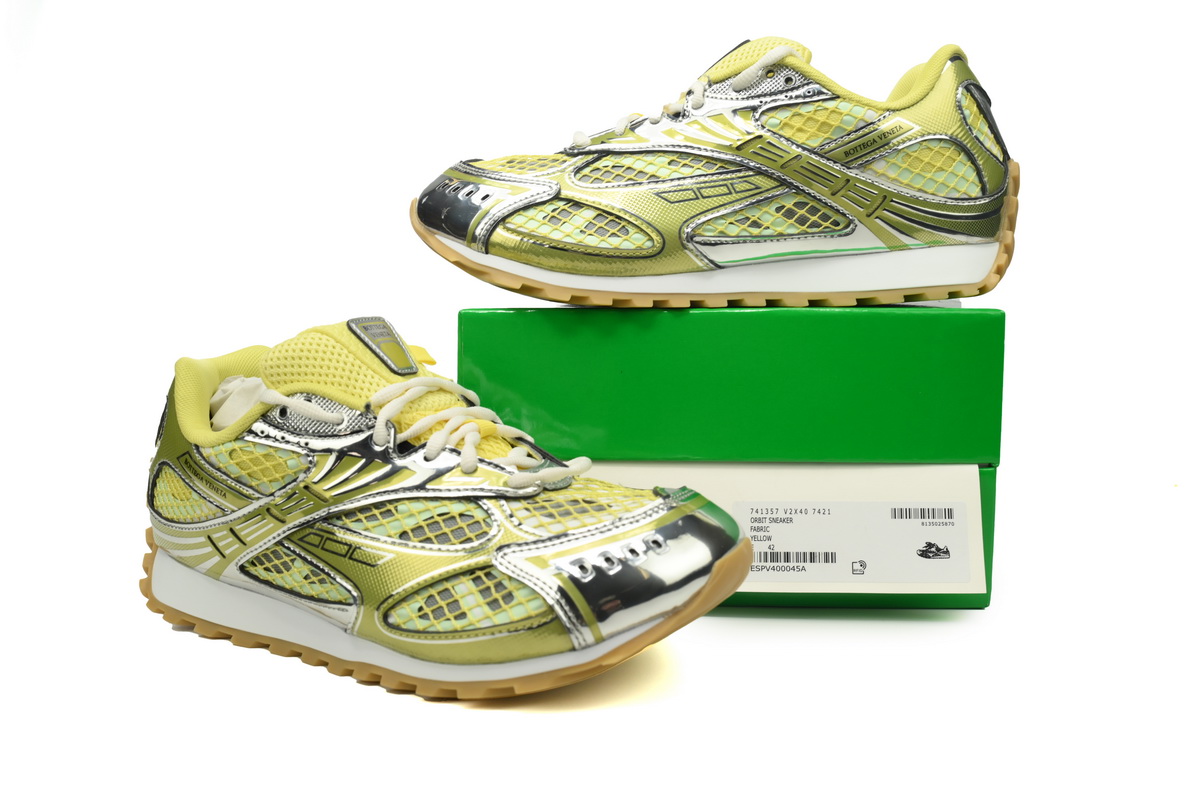 Bottega Veneta Orbit Sneaker Yellow