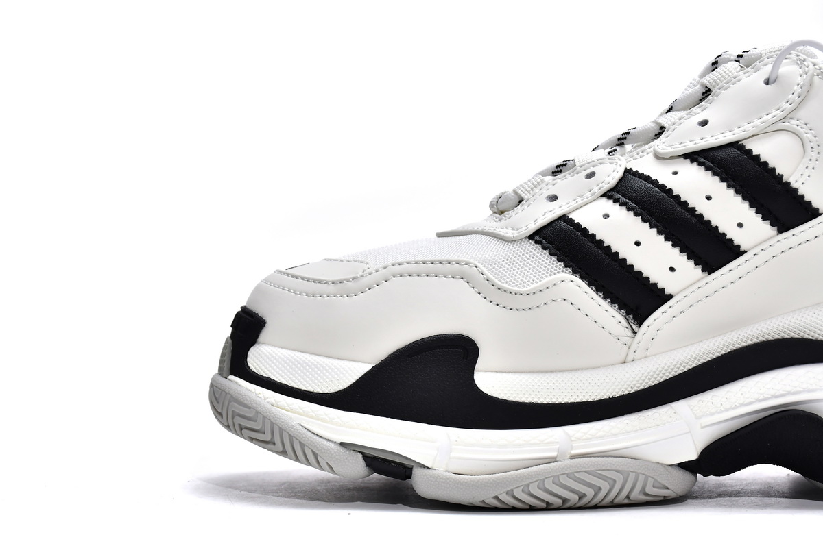 Adidas x Balenciaga Triple S Black/White