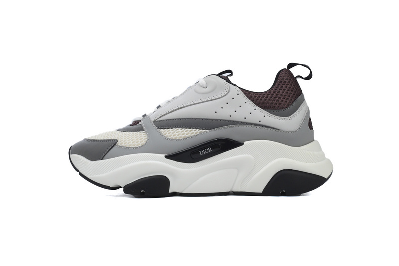 Dior White Coffee 'B22' Sneakers Cream