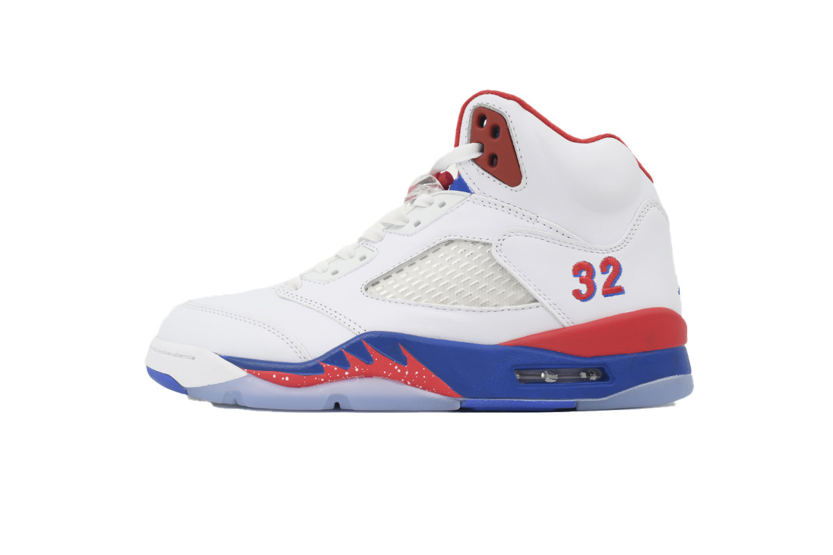 Air Jordan 5 Retro Bai Lan Hong HQ7978-102