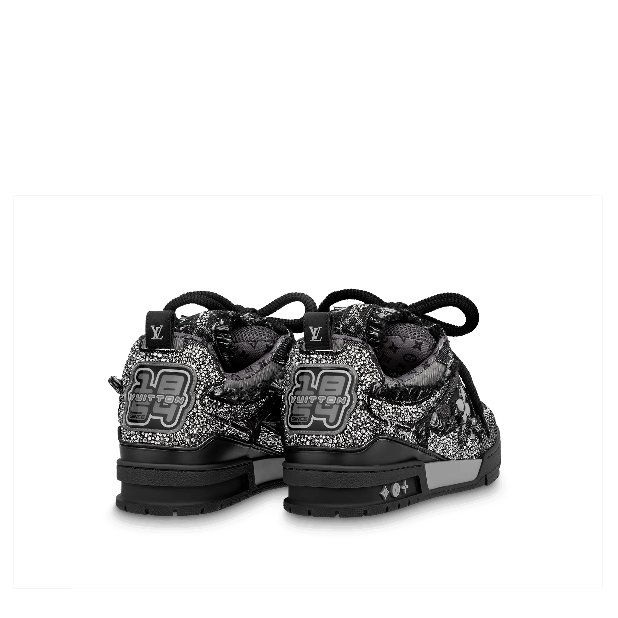LOUIS VUITTON Swarovski™ crystals Skate Sneakers