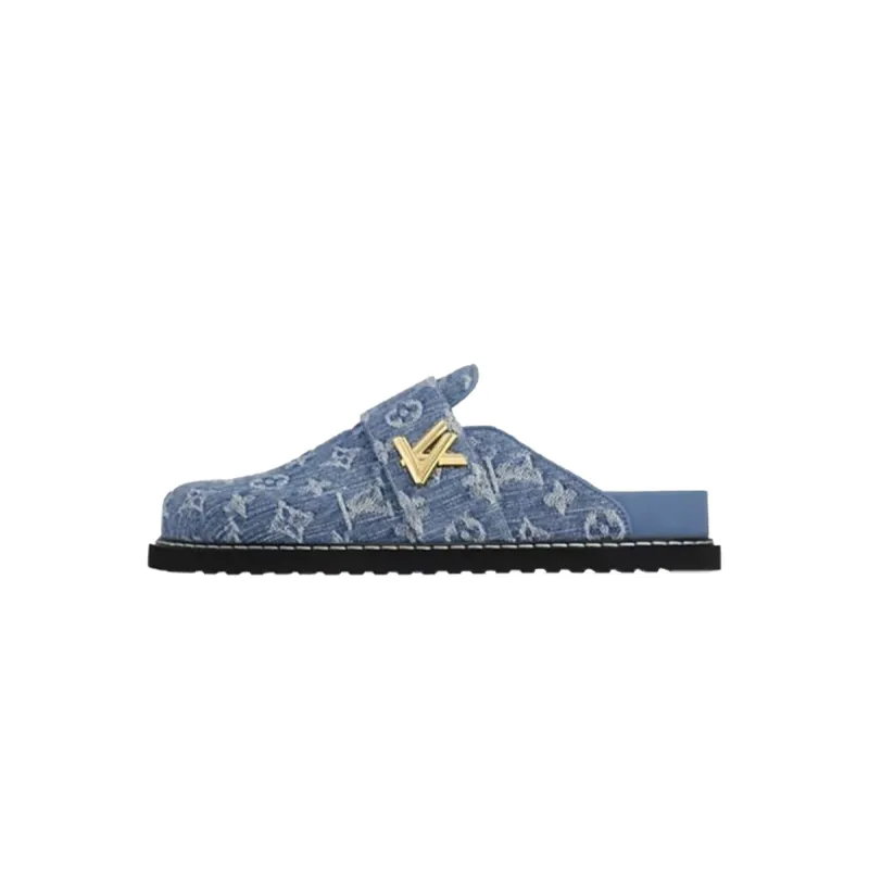 Louis Vuitton LV Cosy Comfort Mule Blue 1AGVOQ