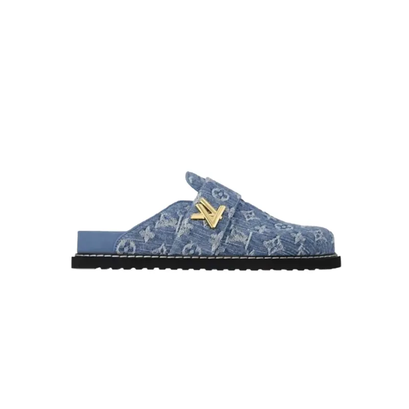 Louis Vuitton LV Cosy Comfort Mule Blue 1AGVOQ