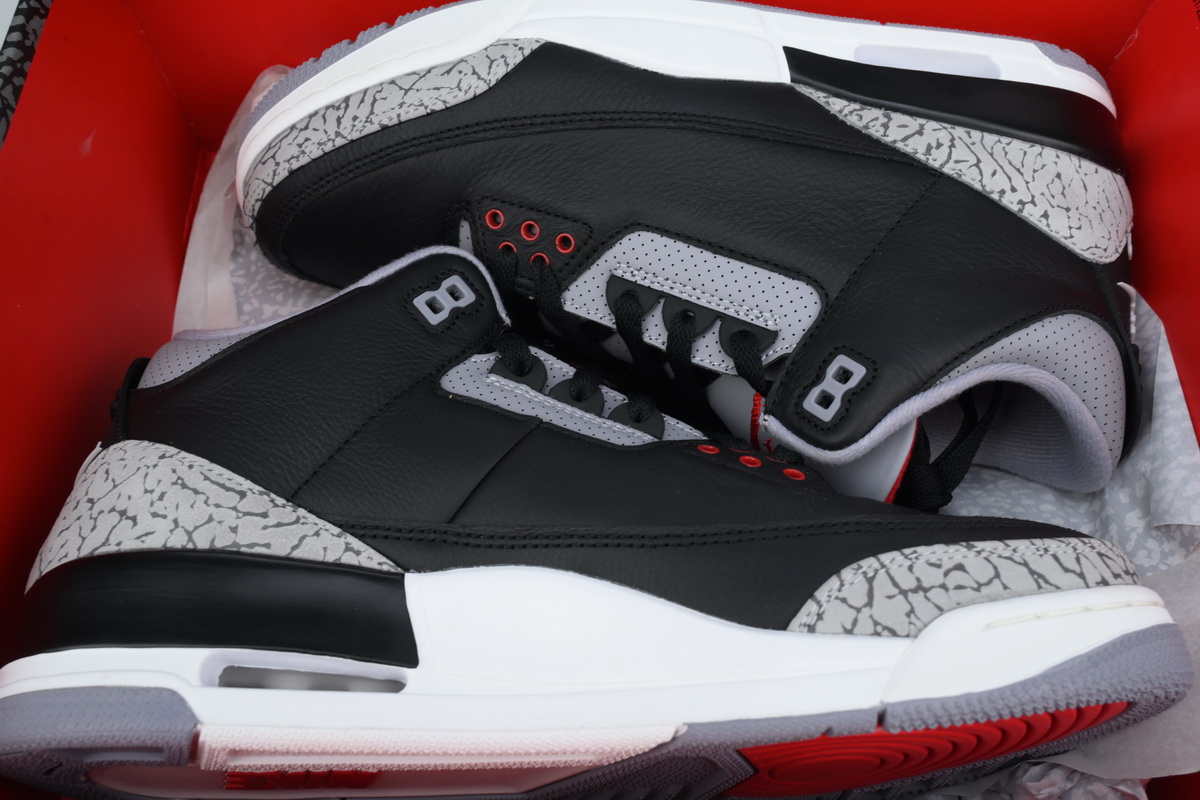 Air Jordan 3 Retro Black Cement DN3707-010