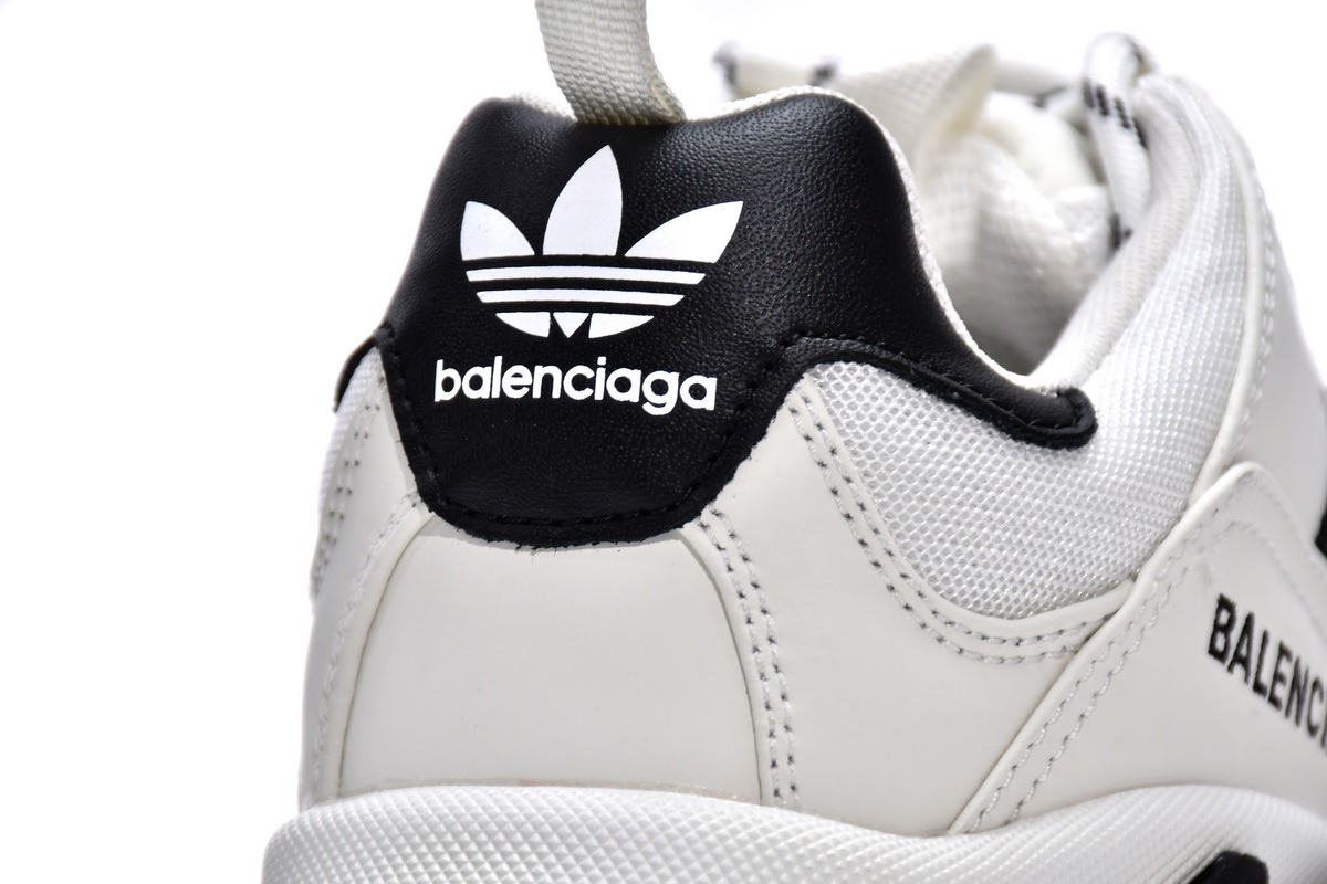 Adidas x Balenciaga Triple S Black/White