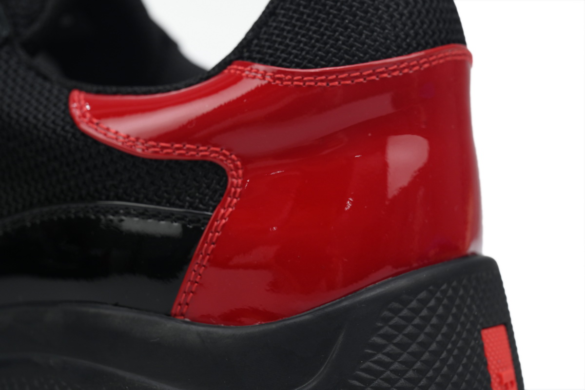 Prada Sneakers Black Red