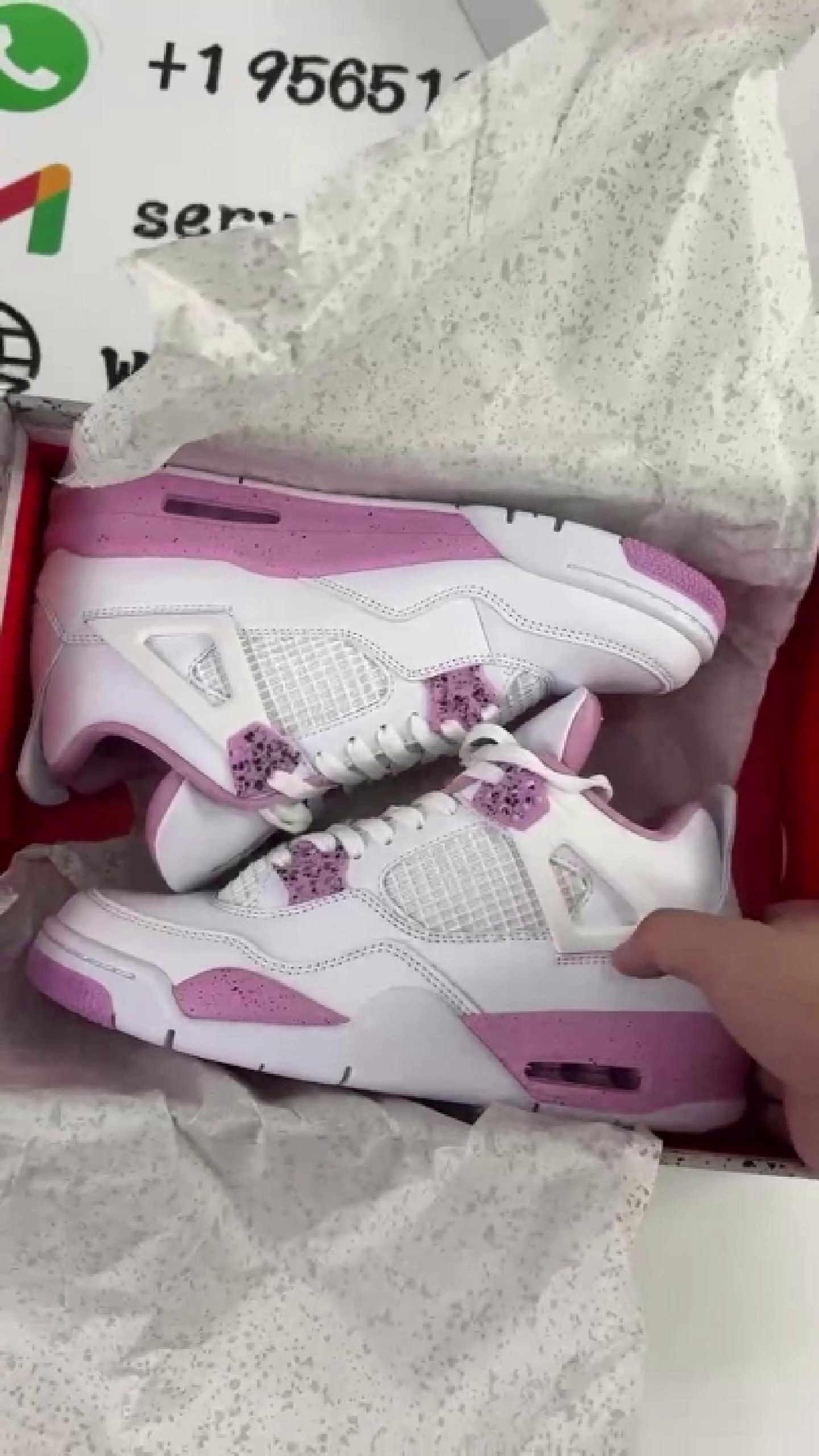 Air Jordan 4 Pink Oreo CT8527-116
