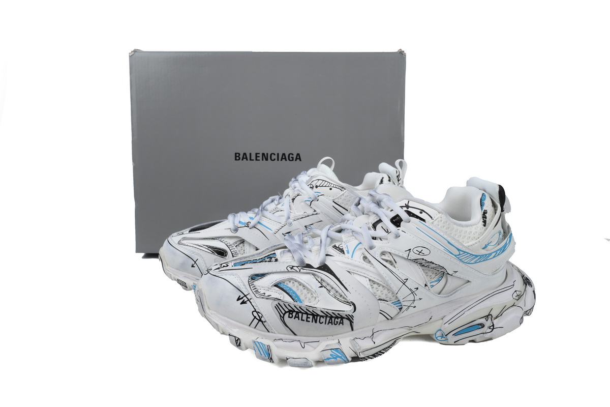 Balenciaga Track Sneaker 'White 542023 W3SRA 9014