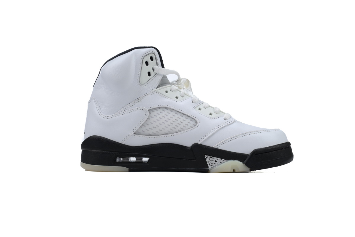 Air Jordan 5 Retro 'White Black' DD0587-110
