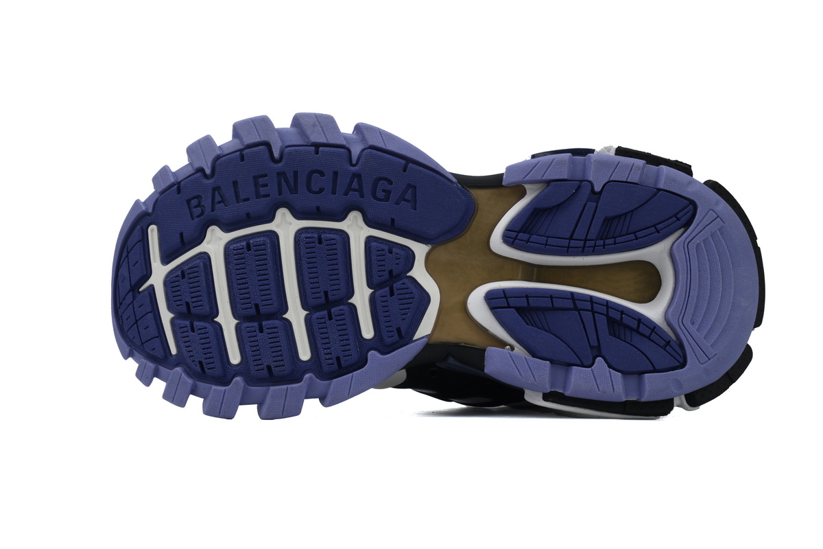 Balenciaga Track Sneaker White Black Purple