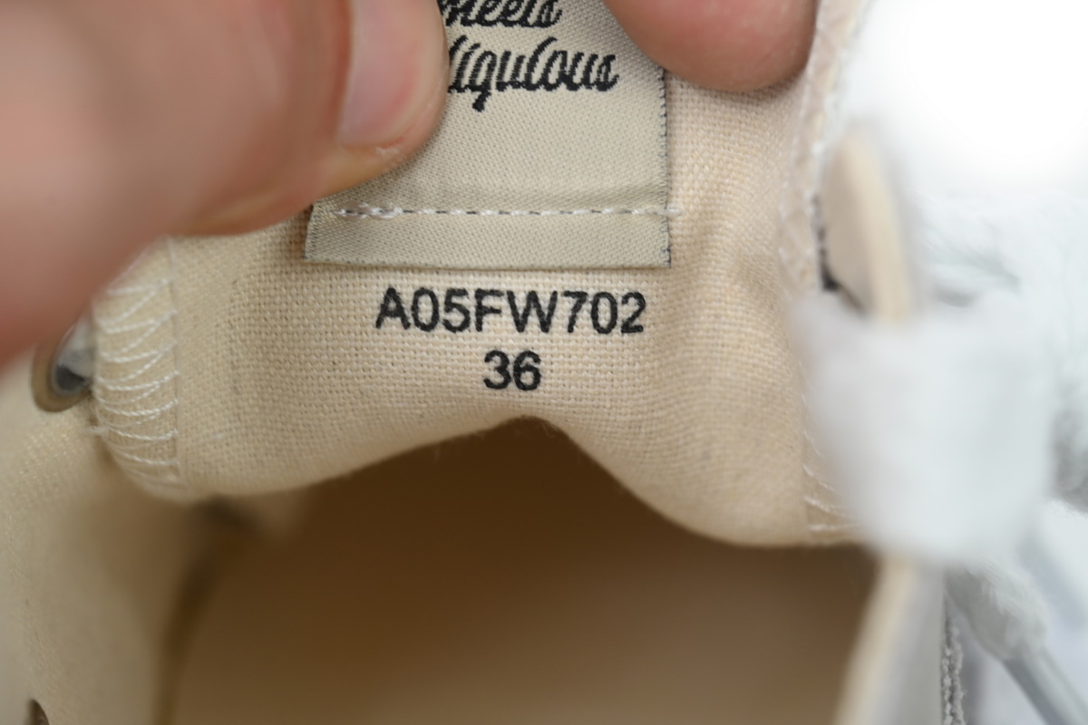 Maison MIHARA YASUHIRO Hank OG Sole Canvas Low Grey NO.788