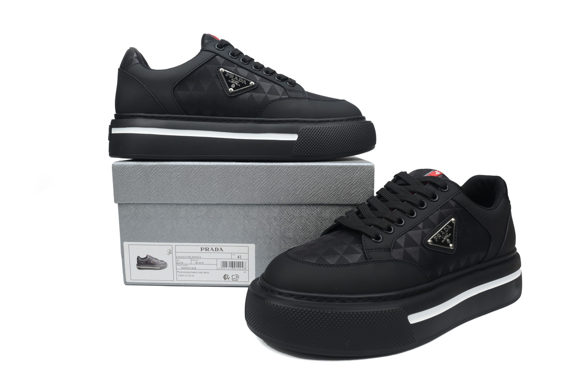 Prada Sneakers Thick bottom black