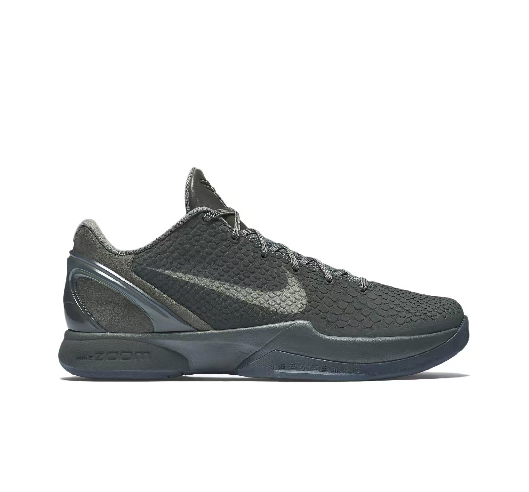 Nike Kobe 6 Black Mamba Collection Fade To Black 869457-007