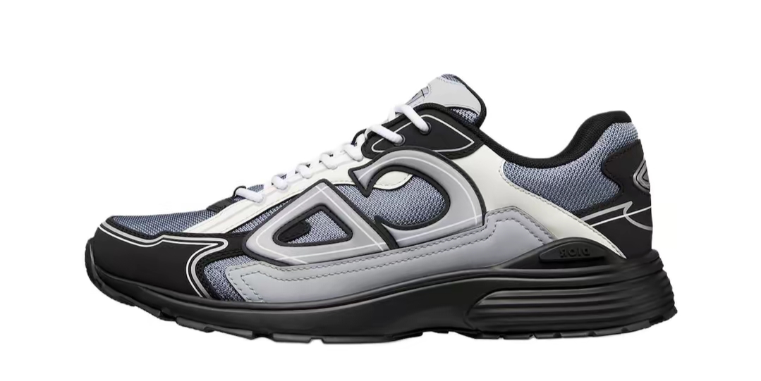 Dior B30 Sneaker Blue Mesh with Gray, White and Black 3SN279ZRB_H068