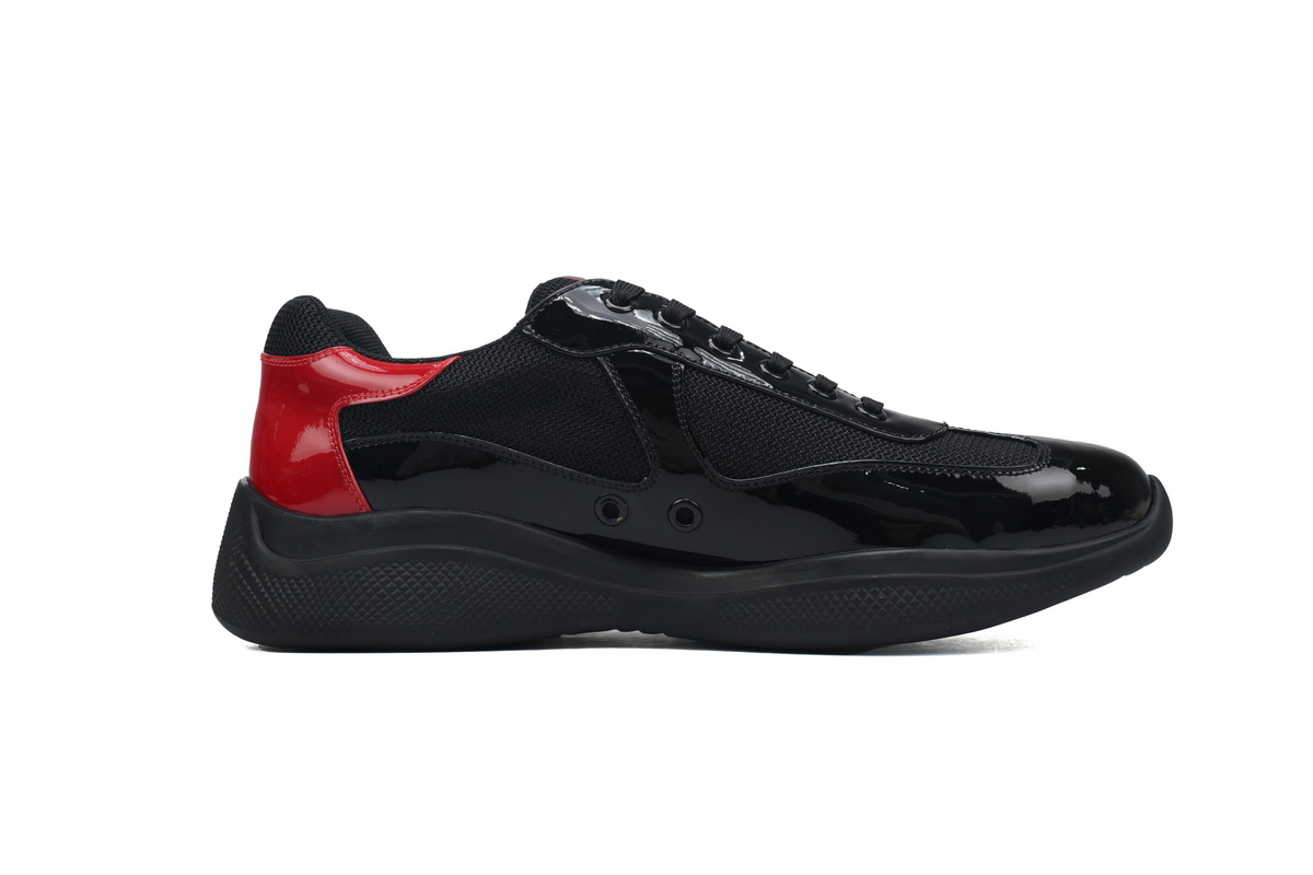 Prada Sneakers Black Red