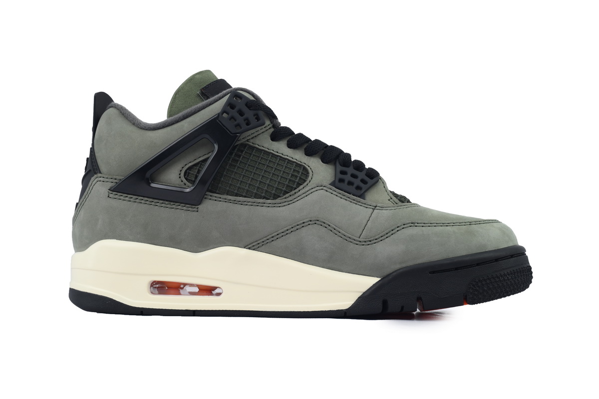 Undefeated x Air Jordan 4 Retro Green Black IB1519-200