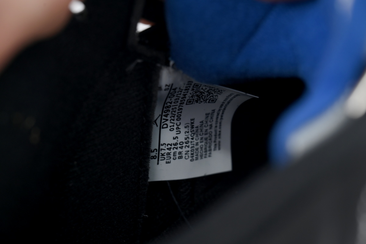 Awake NY x Air Jordan 5 Retro 'Black Racer Blue DV4982-004