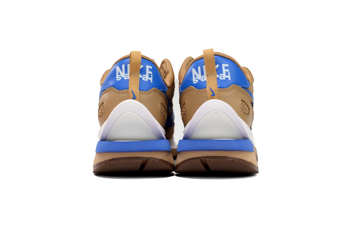 Sacai x Nike VaporWaffle Sesame Brown Blue Black CV1363-201