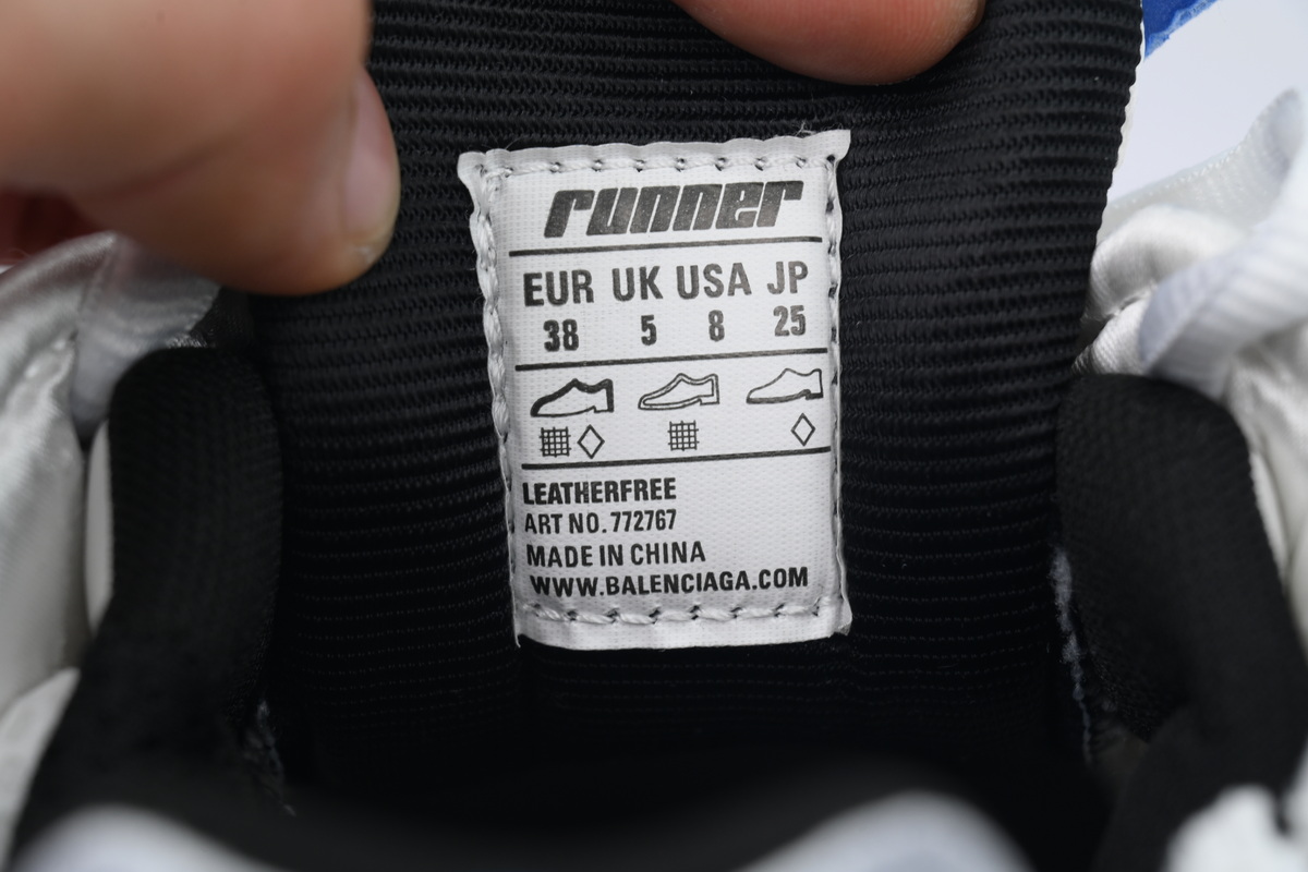 Balenciaga Runner Sneaker Purple Blue Powder 772767 W3RNY 6120