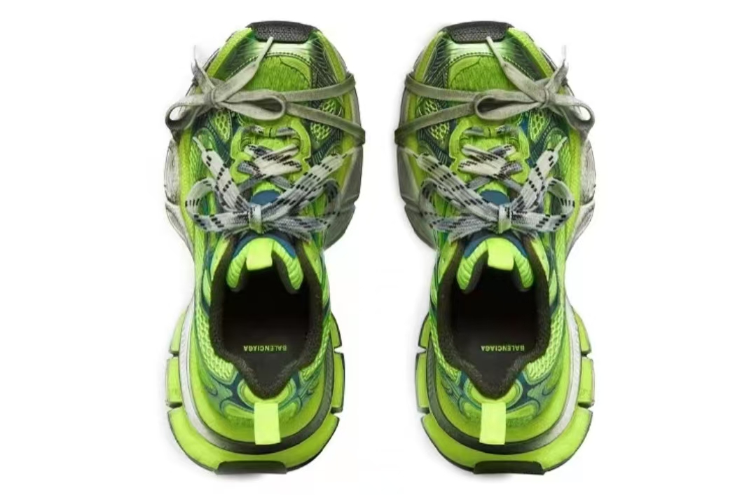 Balenciaga 3XL Fluo Yellow/Blue/Black 734734W3XL67019