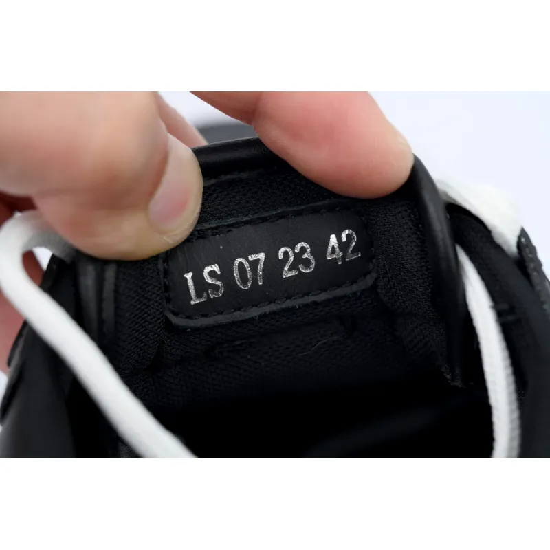 Dior B25 Runner Black Smooth Calfskin Oblique Jacquard 3SN299ZIR-H965