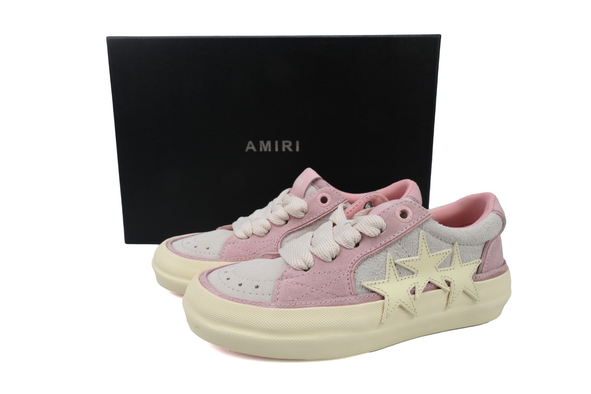 Amiri Sunset Skate Low Sneakers Pink